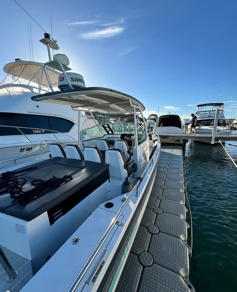 Close up image of a boat on a dock